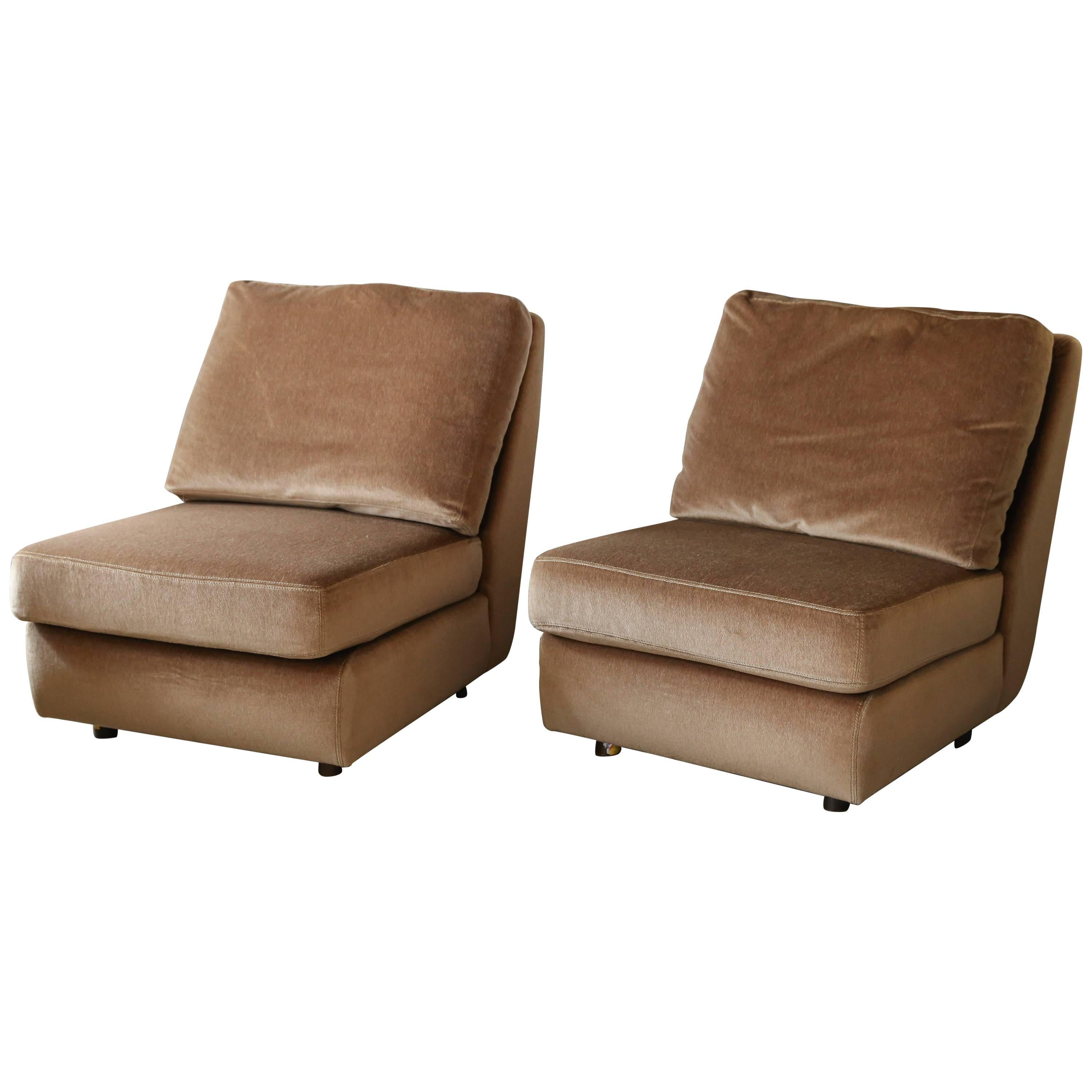 Pair of Mid-Century Burov Chairs