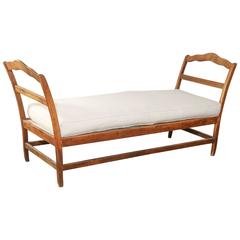 19th Century French Walnut Daybed