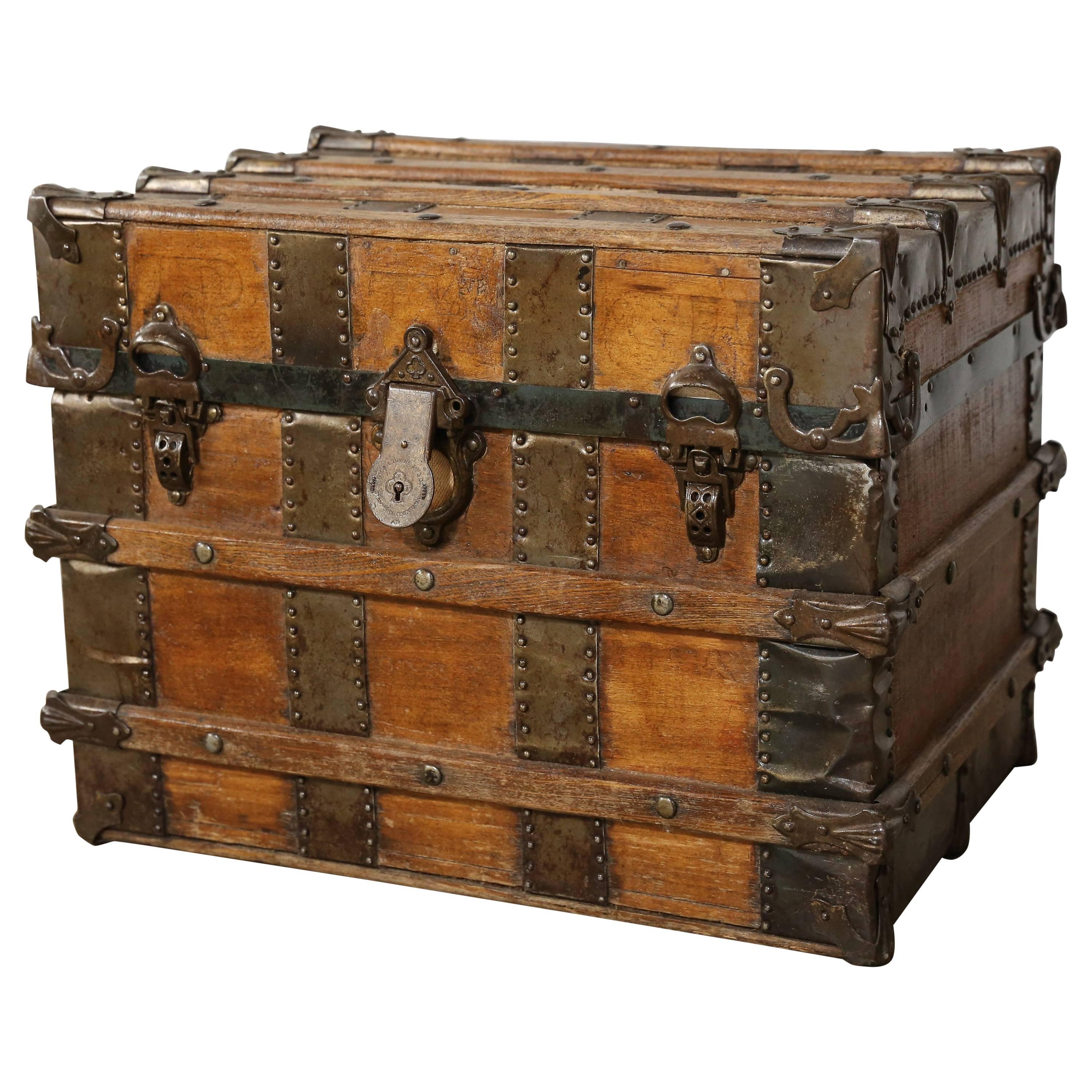 Small 19th Century Trunk