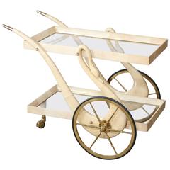 Aldo Tura Bar Cart 8