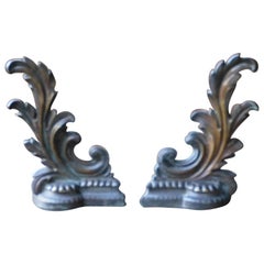 Louis XV Style Firedogs or Andirons