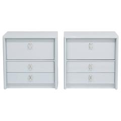 Pair of Paul Frankl Designed Lacquered Side Cabinets, 1950s 2