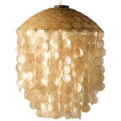 1940, Hanging Lamp Made of Shells