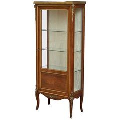 Continental Vitrine, Rosewood Display Cabinet 12