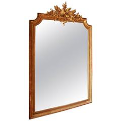 Carved Giltwood 19th Century Mirror