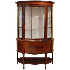 Grand Edwardian Mahogany Display Cabinet 3