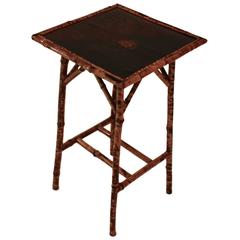 Lacquered Chinoiserie Side Table