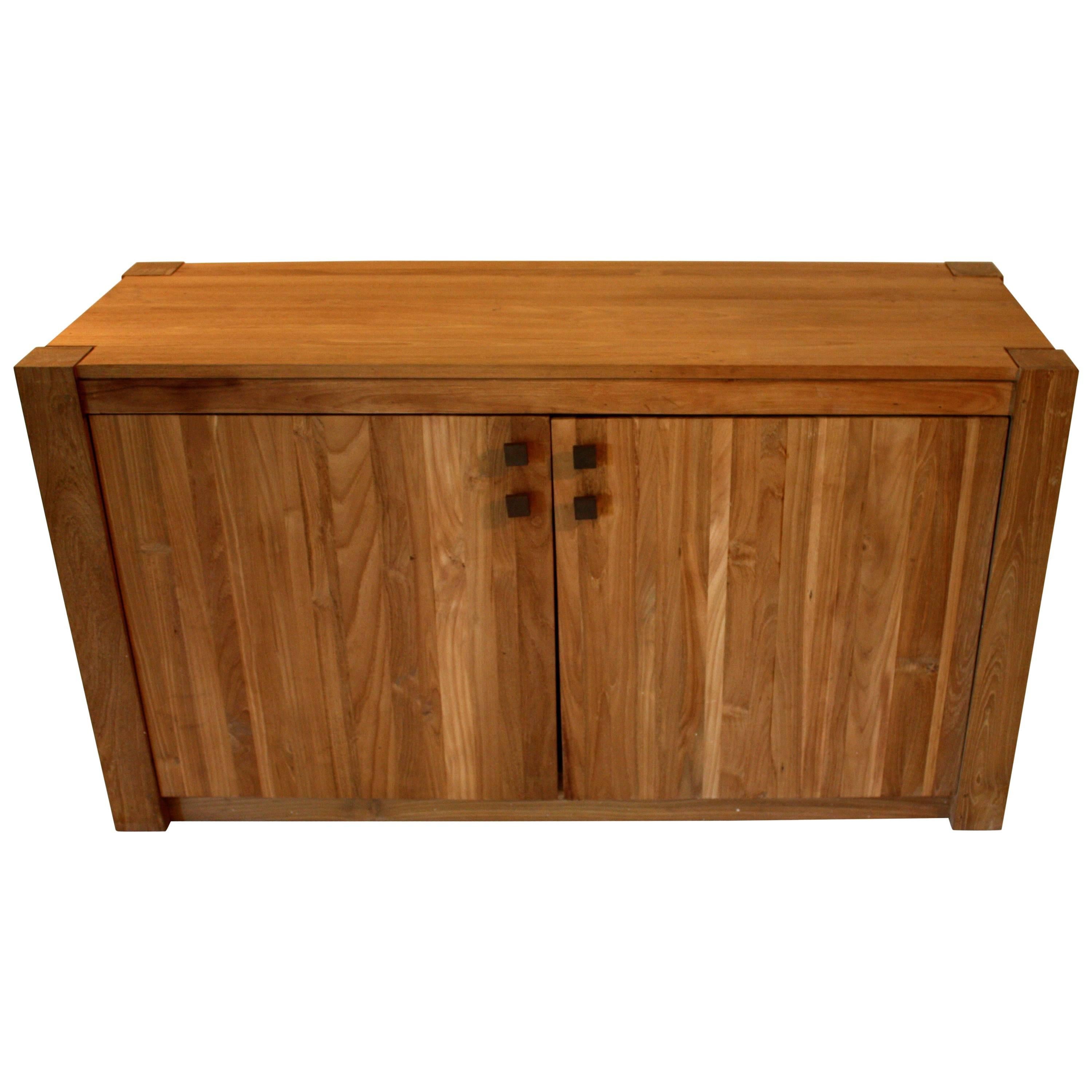 Cypress Wood Cabinet For Sale