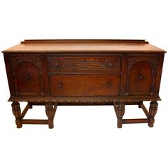 Jacobean Mahogany Sideboard