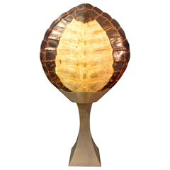 Retro Tortoise Shell Table Lamp