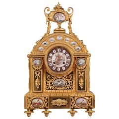 horloge "Allégorie du temps" de Jean-Baptiste Delettrez