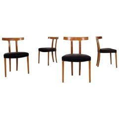 Set of Four T-Chairs by Ole Wanscher
