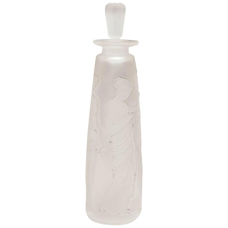 Lalique Perfume Bottle For Sale at 1stDibs
