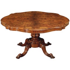 Magnificent Victorian Centre Table in Walnut