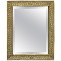Anglo-Japanese Style Metal-Clad Mirror 4