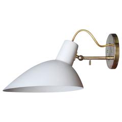 Arteluce Vittoriano Vigano Wall Light or Sconce “Model 2, ” Italy, 1956