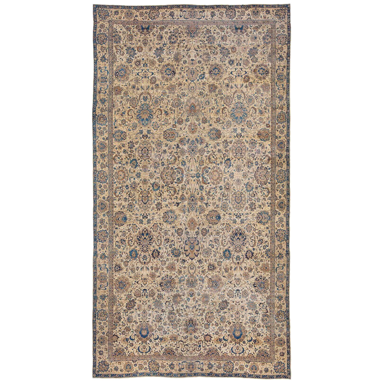 Palace Size Antique Indian Rug For Sale