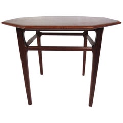 Mid-Century Modern Octagonal Side Table by Mersman