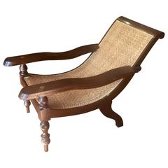 Striking Anglo Indian Plantation Chair