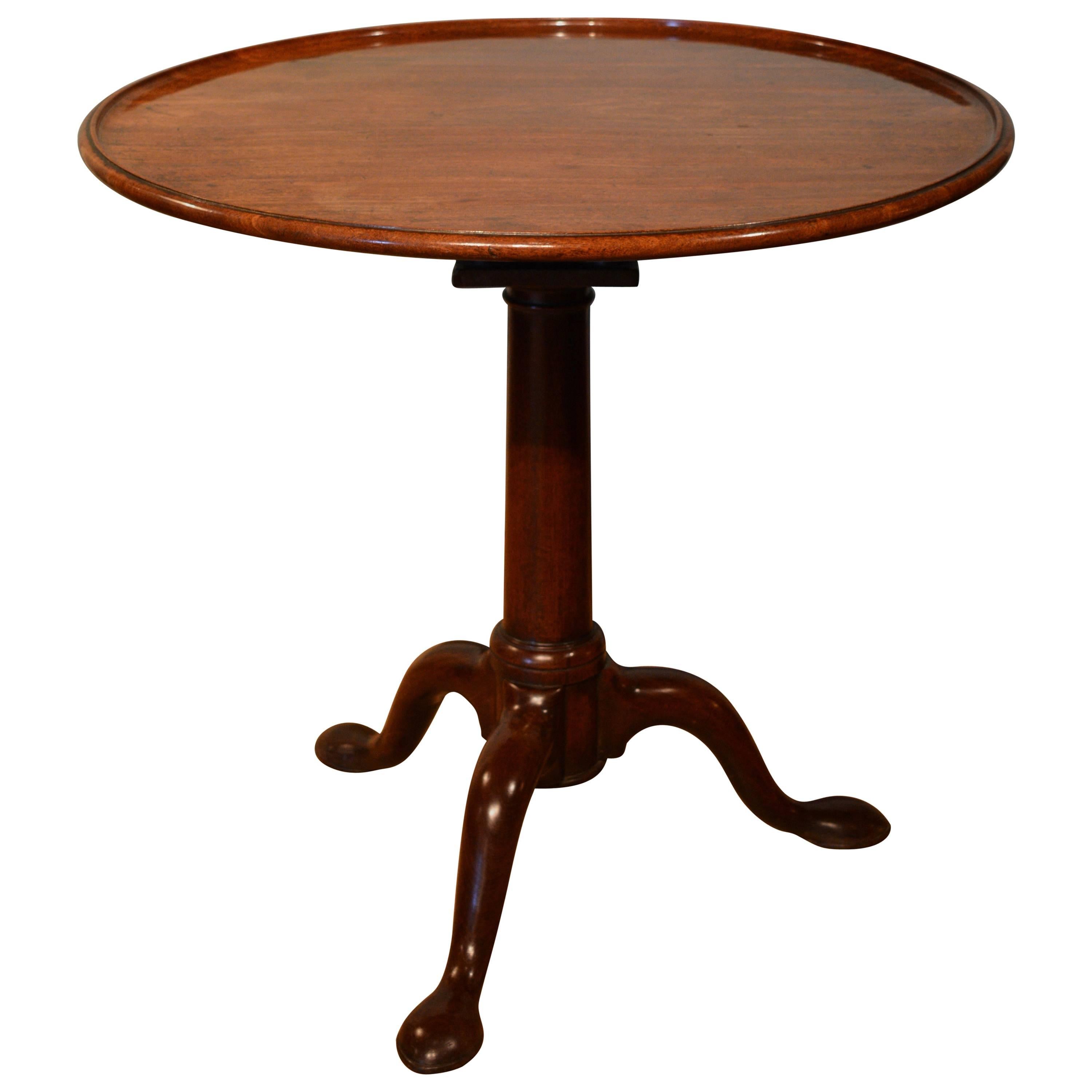 18th Century Dish Top Tripod Table