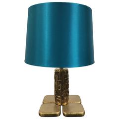 Bronze Table Lamp by Luciano Frigerio
