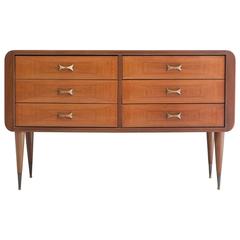 Vintage Italian Mid-Century Modern Chest of Drawers, 1950s