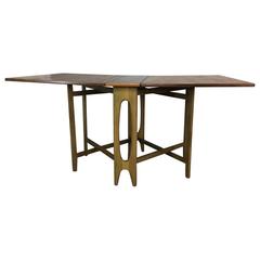 Drop-Leaf Gate Leg Table in the Style of Bruno Mathsson