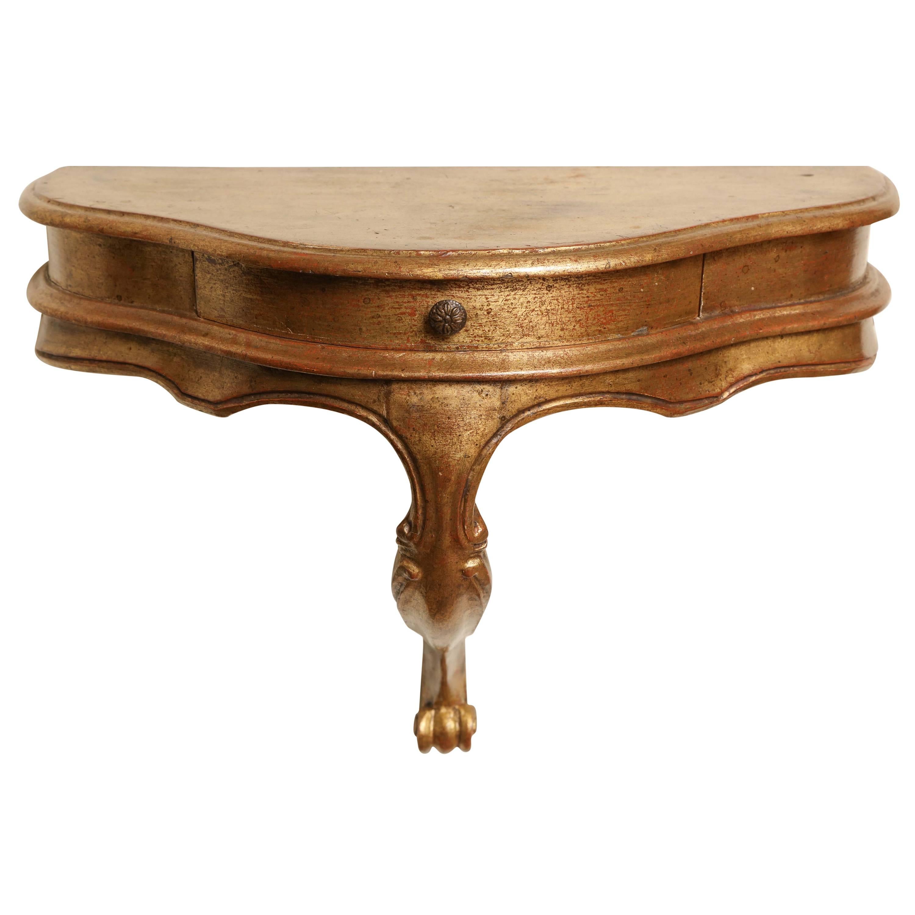 Italianate Gilded Console