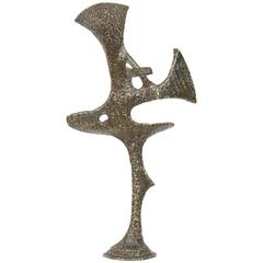 Abstract Midcentury Bronze Sculpture by Jacques Duval, Brasseur 8