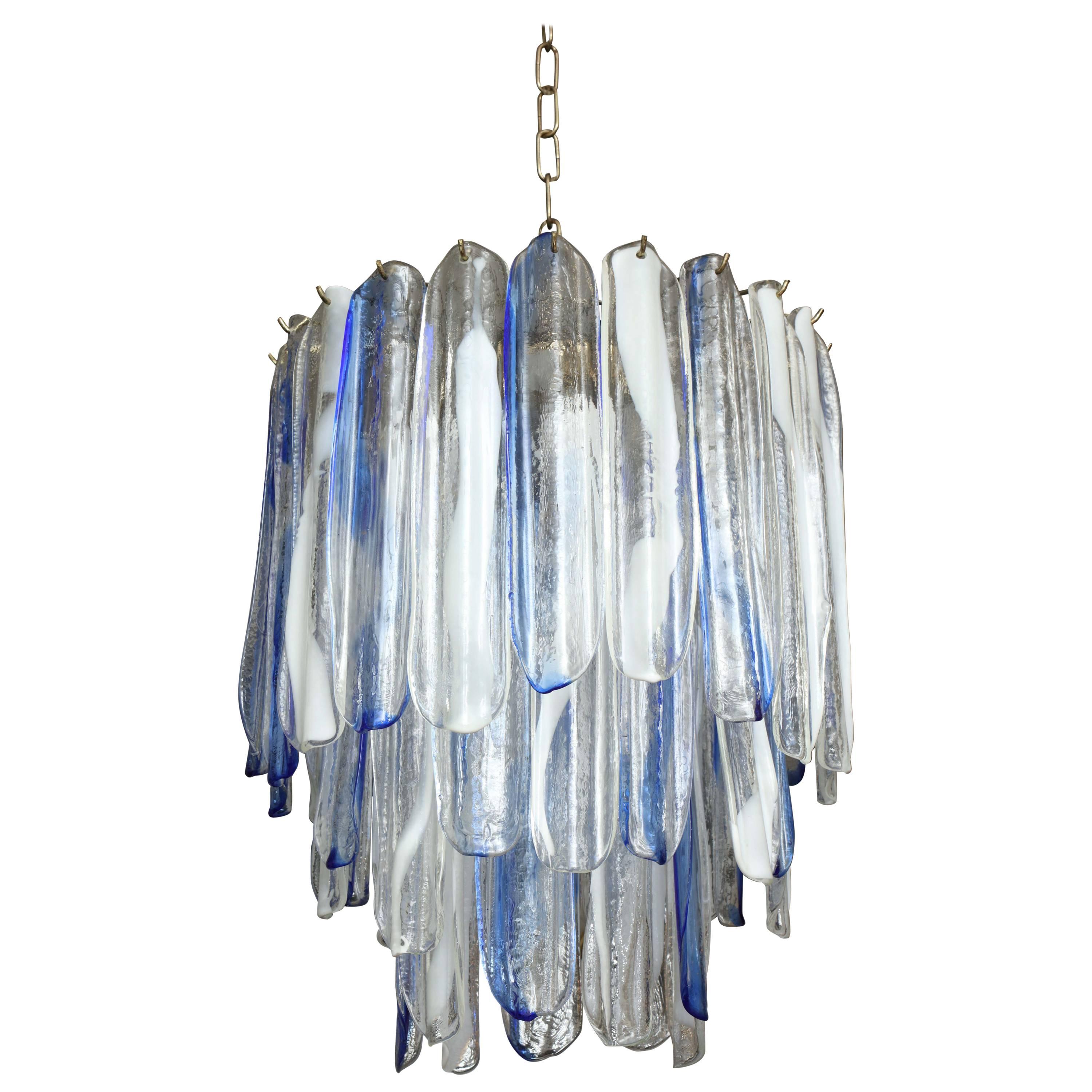 Mazzega chandelier designed by Carlo Nason made in Italy 1970 For Sale