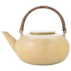 Saxbo Glazed Teapot, Denmark, 1950s
