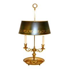 Vintage French Boulliote Lamp