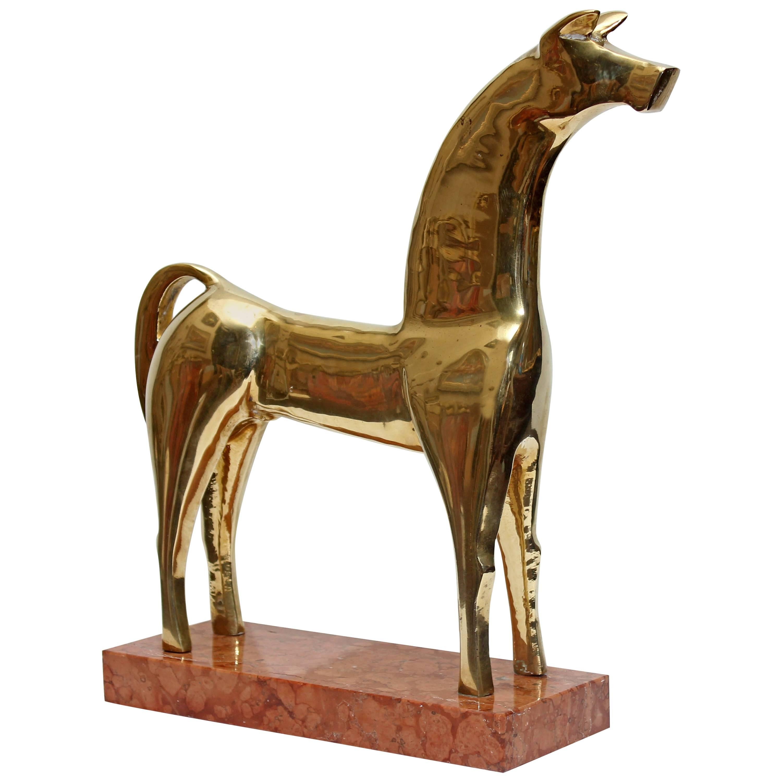 Modernist  Horse Sculpture
