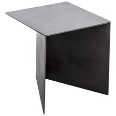 Tack End Table C by Uhuru Design, hand blackened steel 5