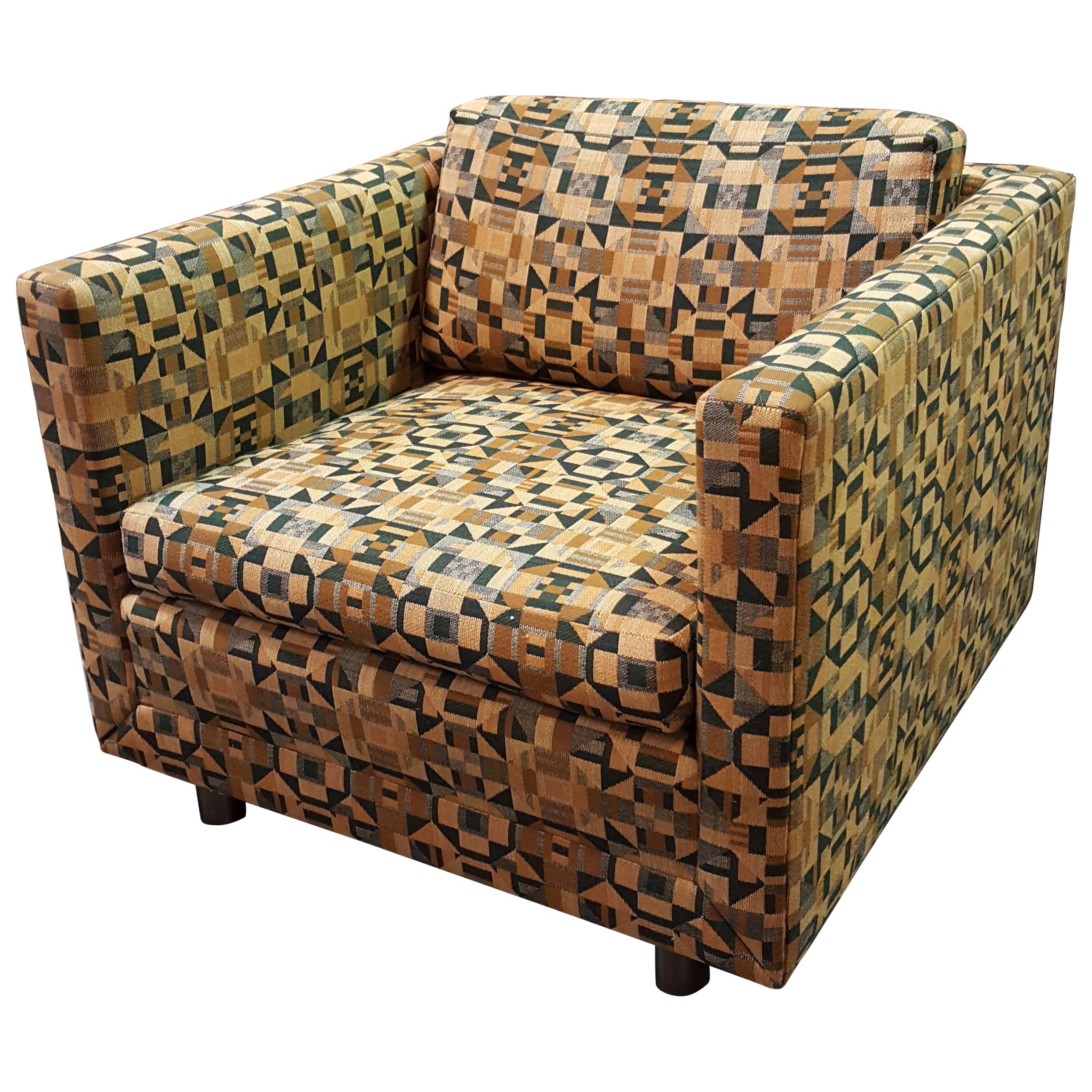 Ward Bennett Lounge Chair for Brickel Associates