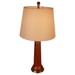 American Arts & Crafts Lamp by Heintz