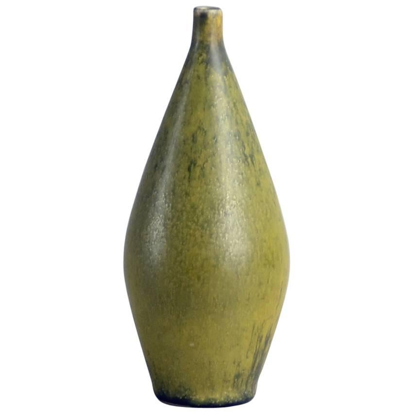 Unique Vase with Solfatara Glaze by Carl Harry Stalhane for Rorstrand, 1959 For Sale