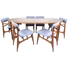 Elegant Italian Modern Dining Set
