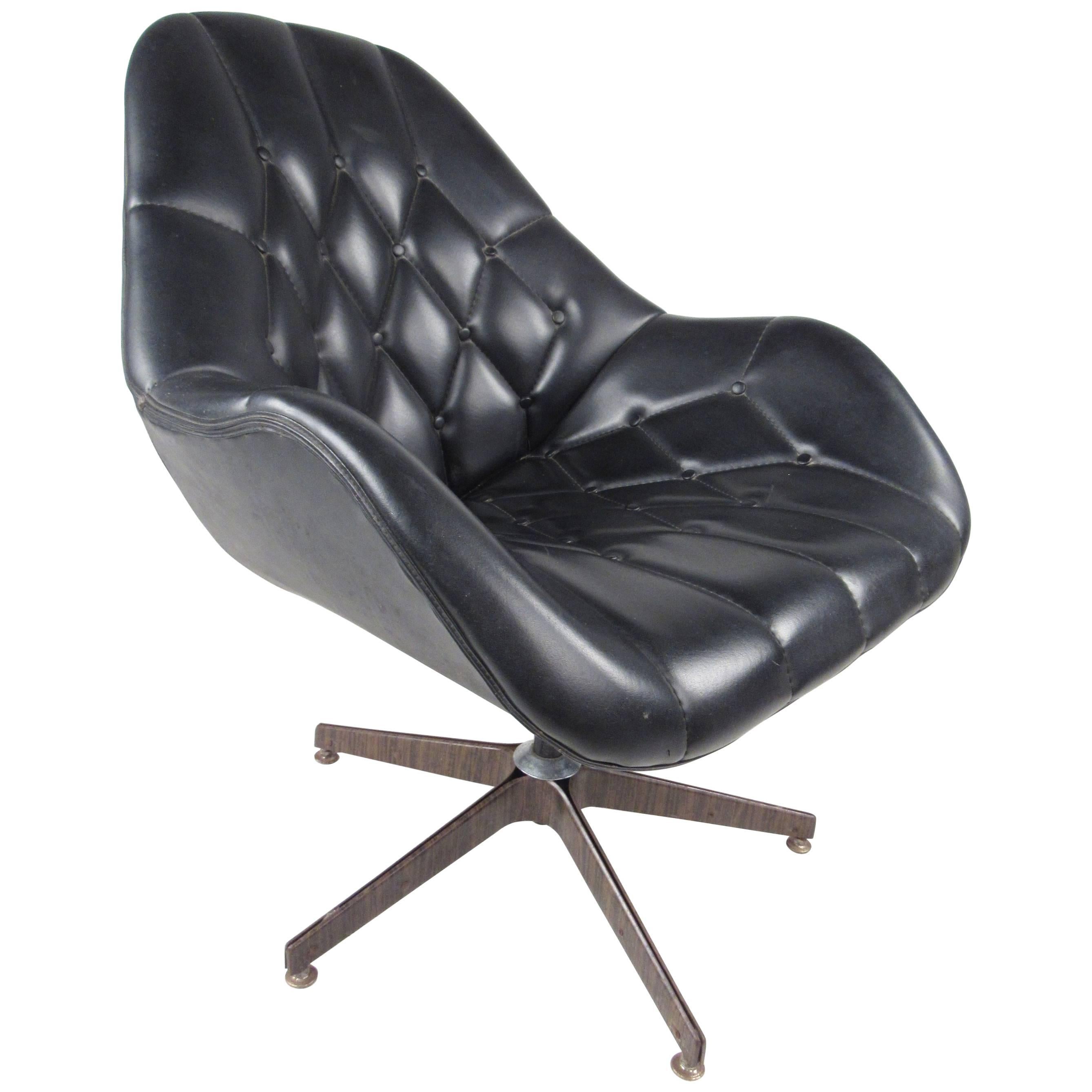 Eames Era Tufted Swivel Executive Chair