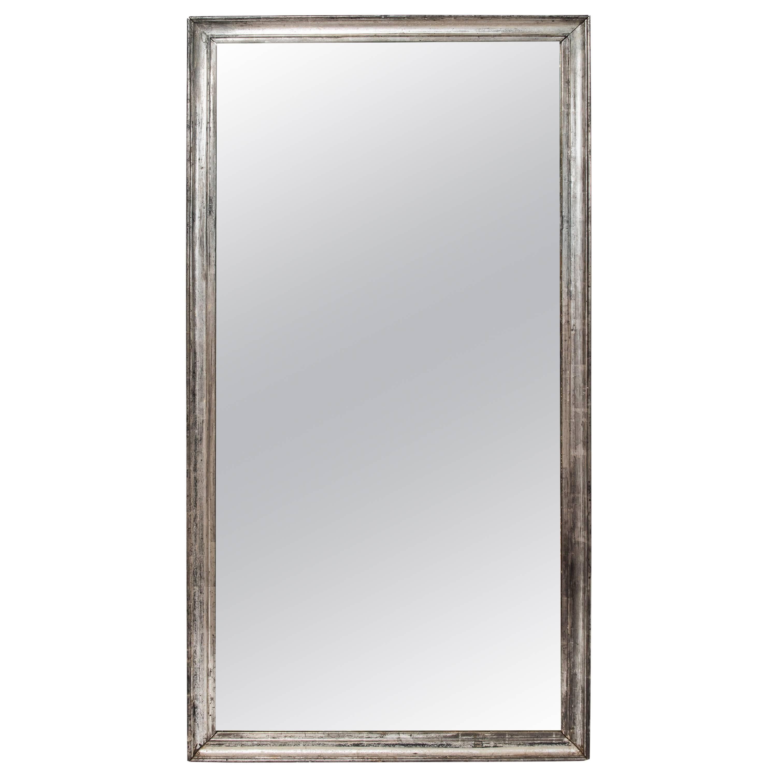Rectangular Silver Gilt Mirror-Sold in Shop Christian Z