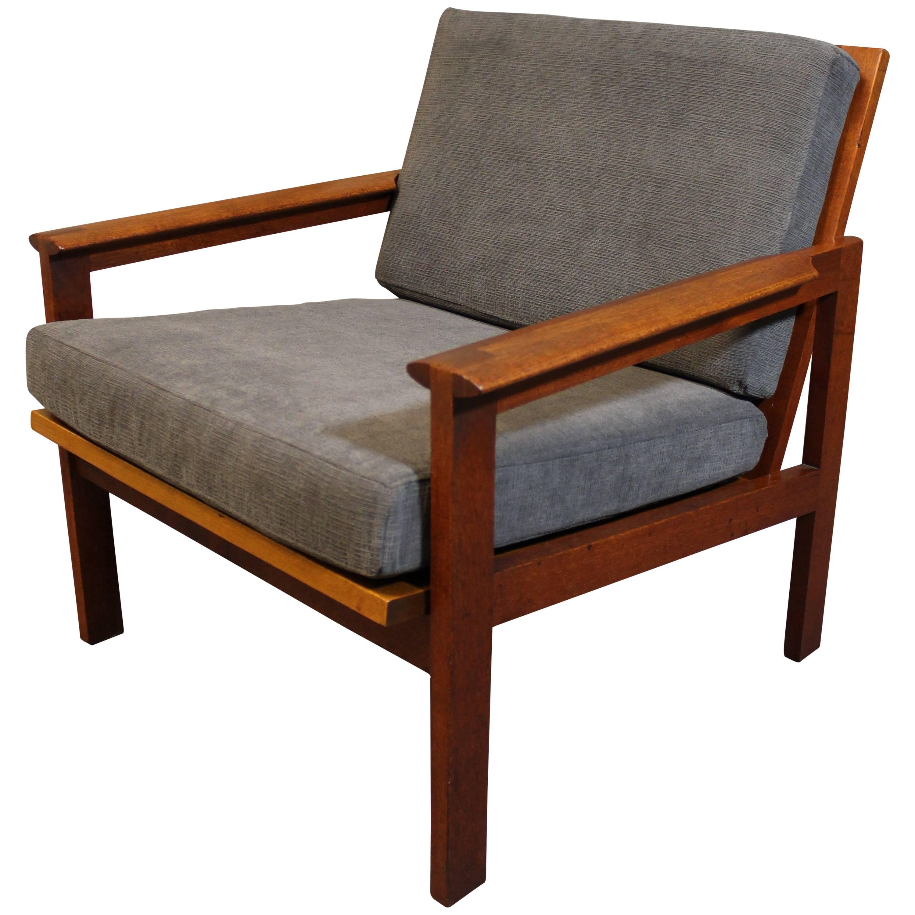 Illum Wikkelsø Teak Lounge Chair for Niels Eilersen