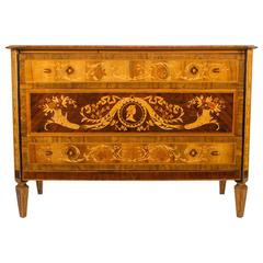 19th Century Marquetry Dresser