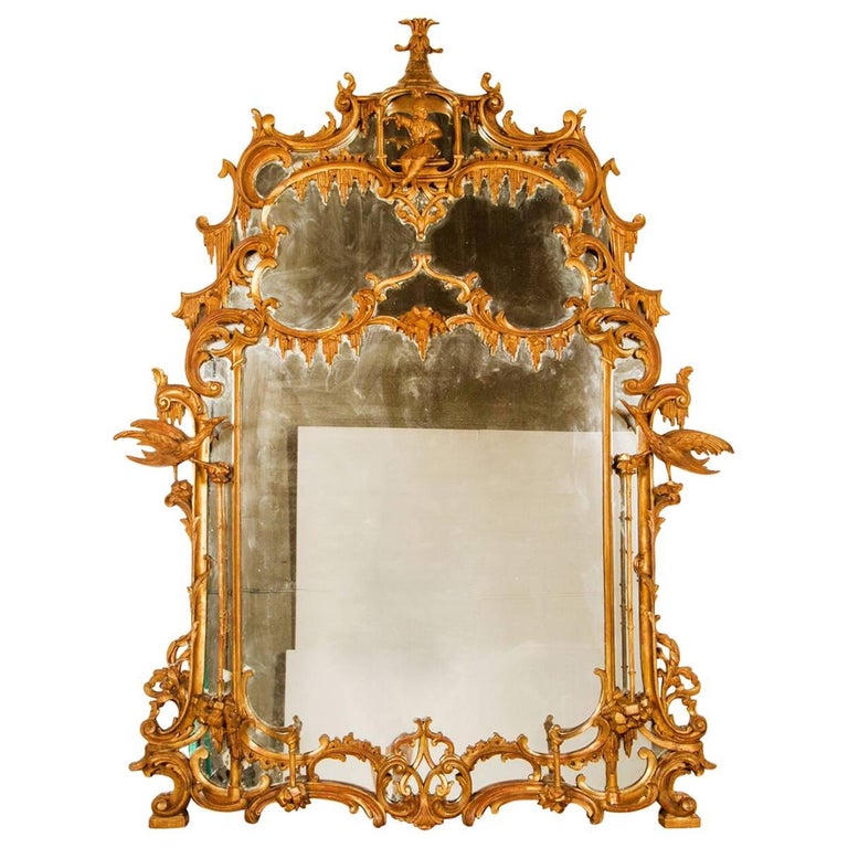 George III Chinoiserie Mirror
