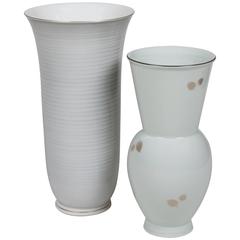 Set of Two KPM Porcelain Vases 4