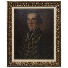 19th Century Portrait of English Gentleman in Green Coat