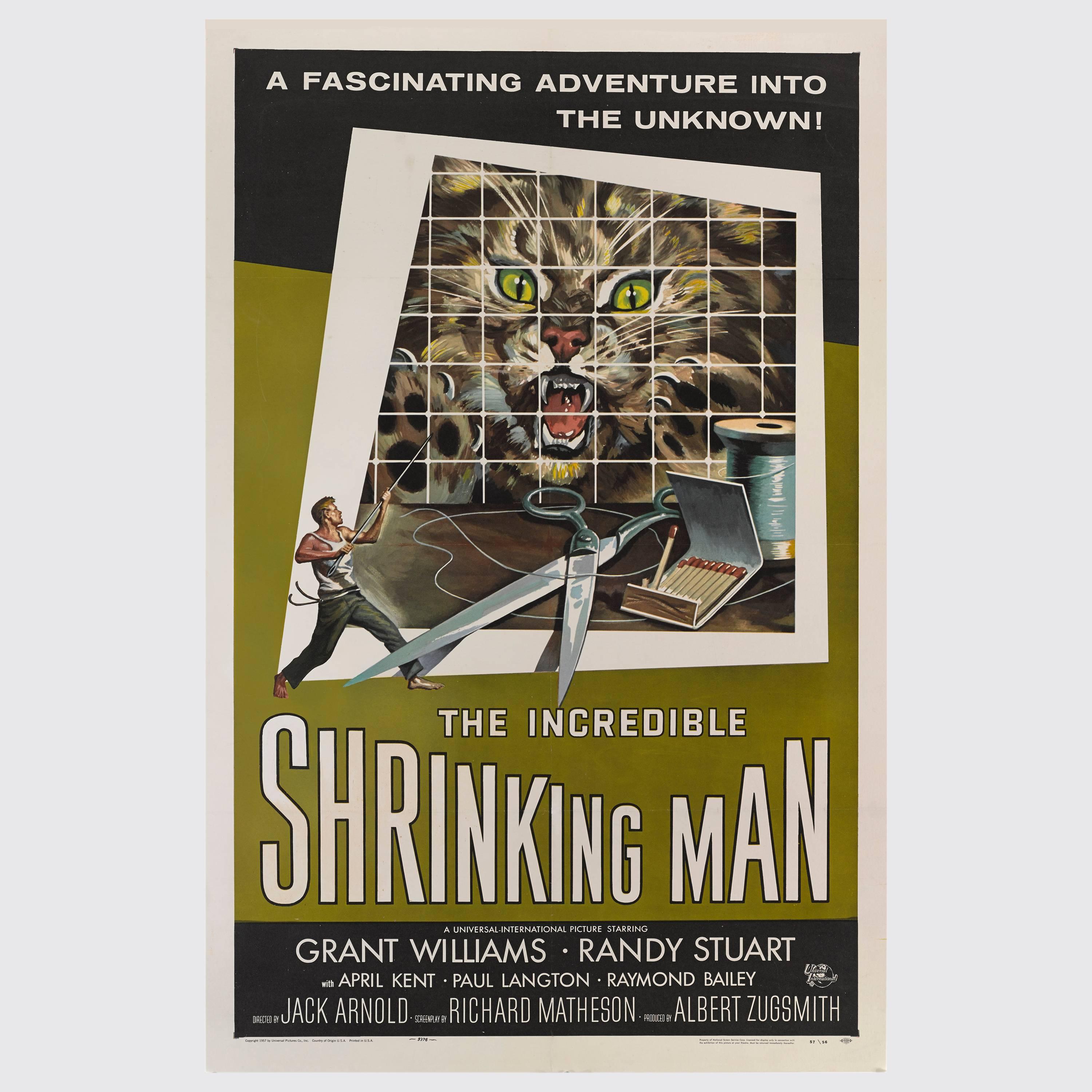 "Incredible Shrinking Man" Poster For Sale