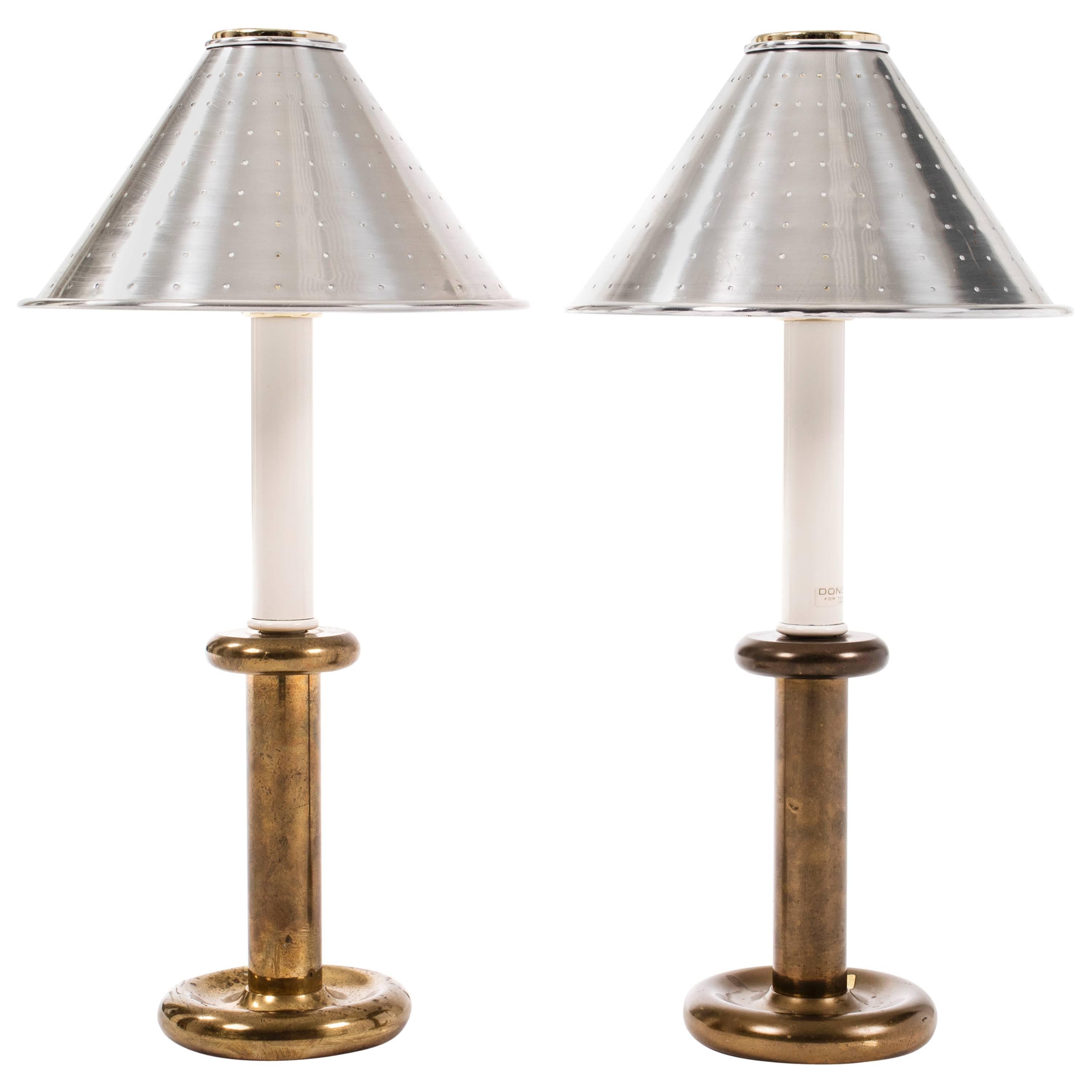 Pair of Rare Donghia Table Lamps