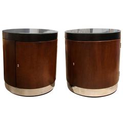 Nice pair of 1980s Polo by Ralph Lauren nightstands or end tables