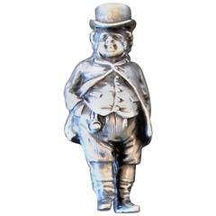 Silver S. Mordan Novelty Mr. Pickwick Dickens Character Propelling Pencil