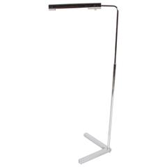Casella Adjustable Chrome Floor Reading Lamp 11